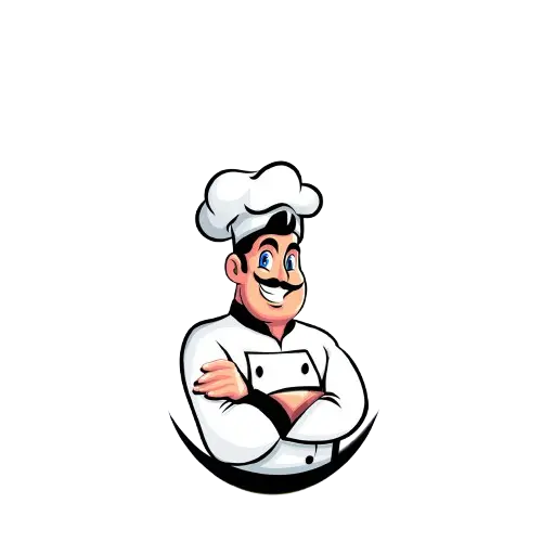 Professional chef cooking