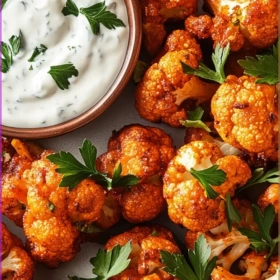 Cooking process for Roasted Cauliflower Steaks showing technique and proper timing
