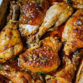 Cooking process for Baked Lemon Butter Chicken: A Flavor-Packed Family Dinner showing technique and proper timing