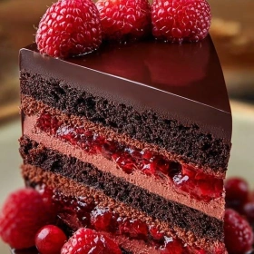 Decadent Chocolate Raspberry Mousse recipe