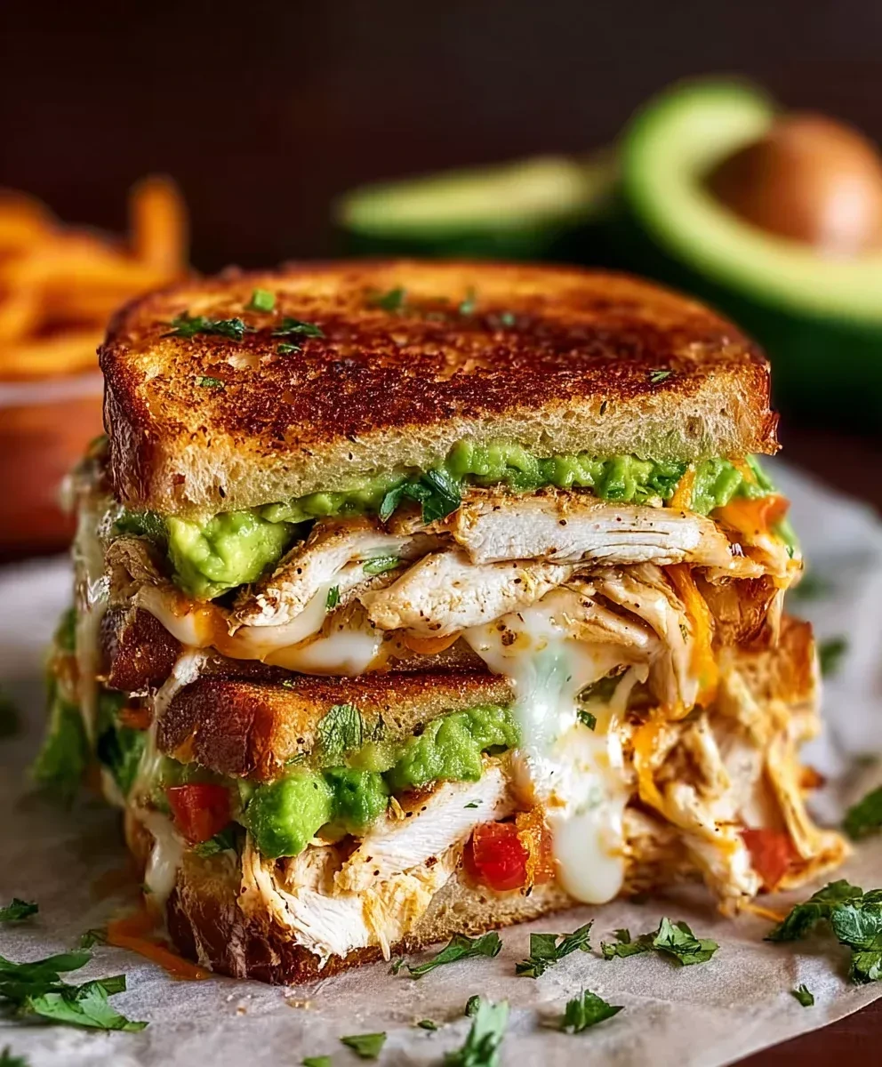 Ultimate Chicken Avocado Melt