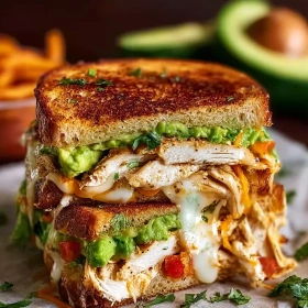 Ultimate Chicken Avocado Melt recipe