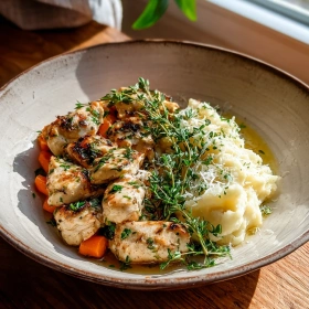 Garlic Herb Chicken Delight recipe