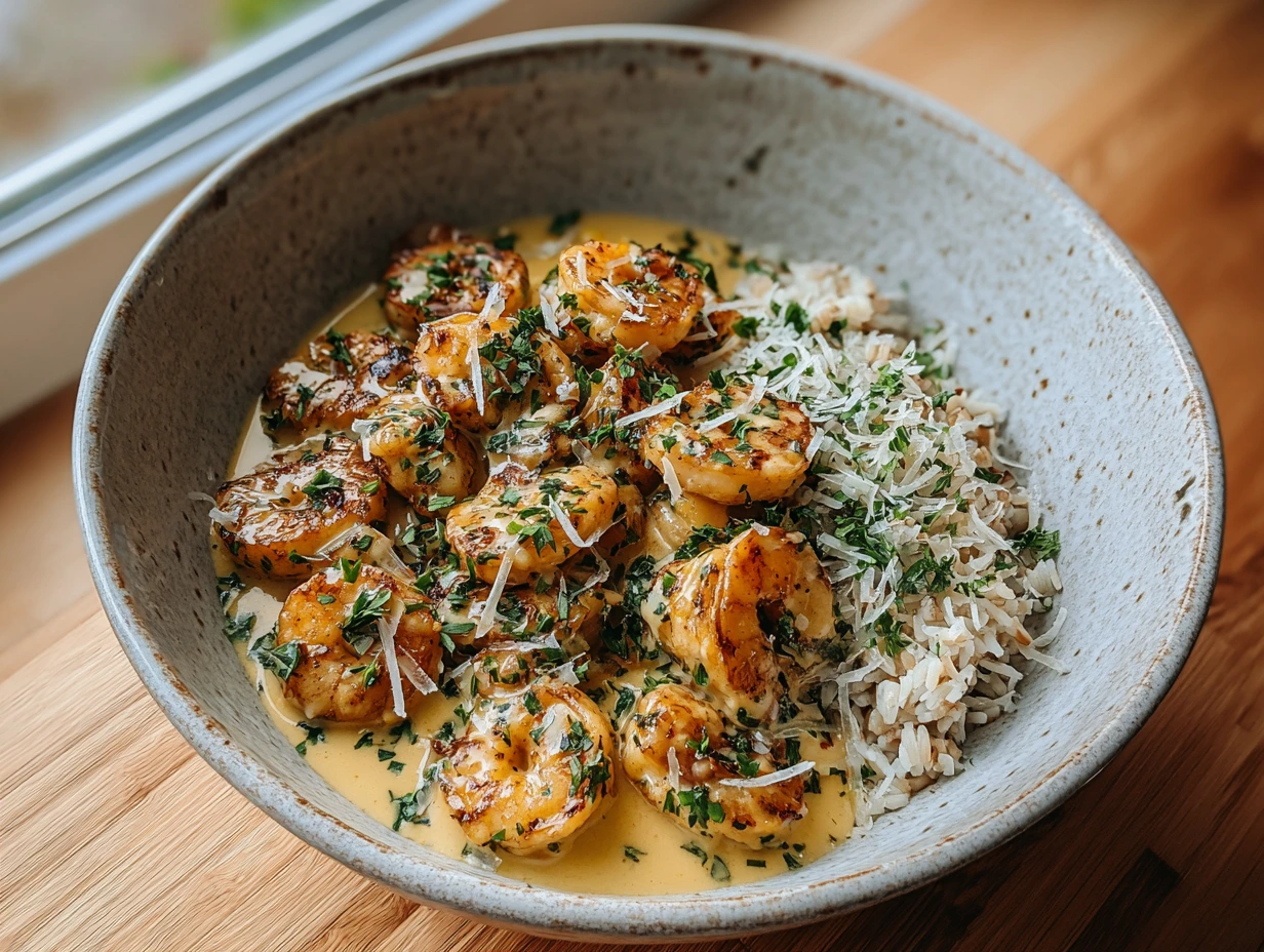 Creamy Garlic Shrimp Delight