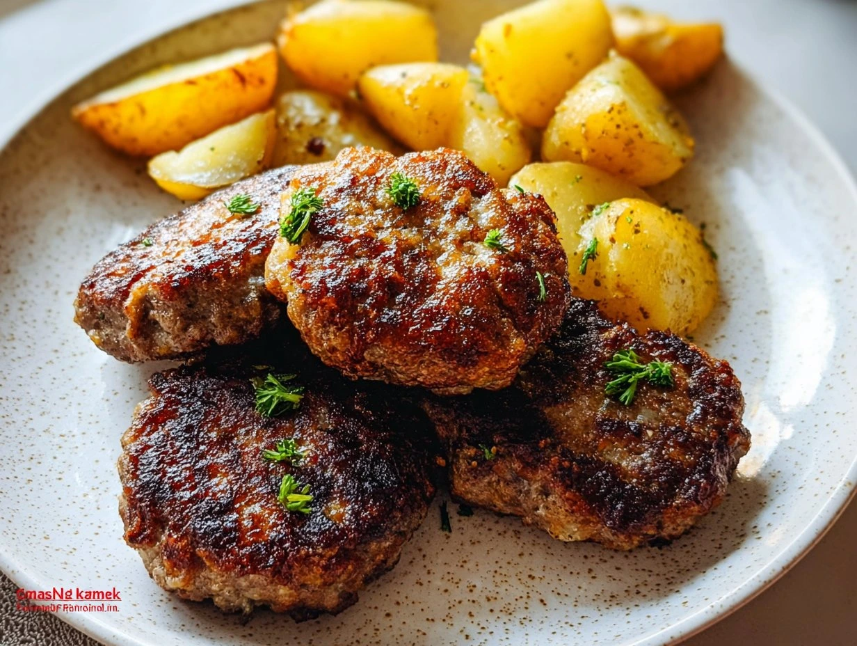 Savory German Frikadellen