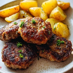 Savory German Frikadellen recipe