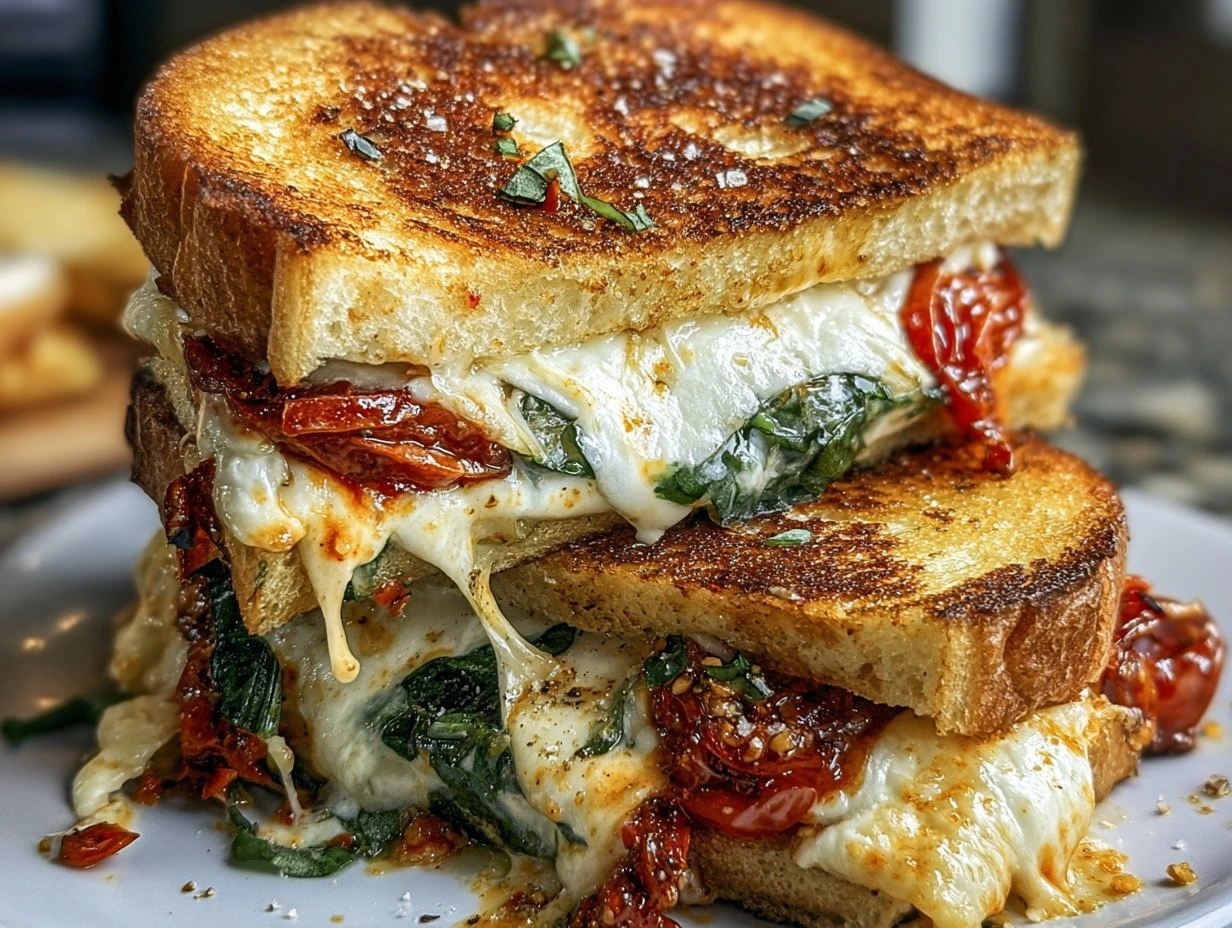 Gourmet Grilled Cheese Delight