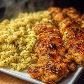 Cooking process for Crispy Honey Garlic Chicken showing technique and proper timing
