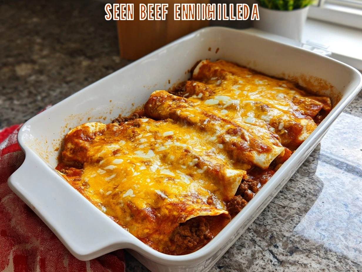 Quick Beef Enchiladas
