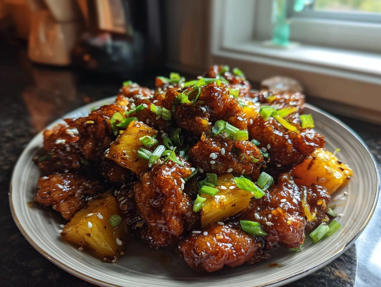 Sweet Pineapple Chicken Delight