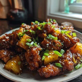 Sweet Pineapple Chicken Delight recipe