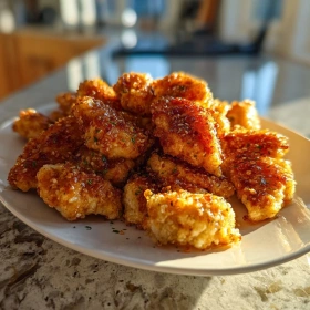 Honey Garlic Crispy Chicken recipe