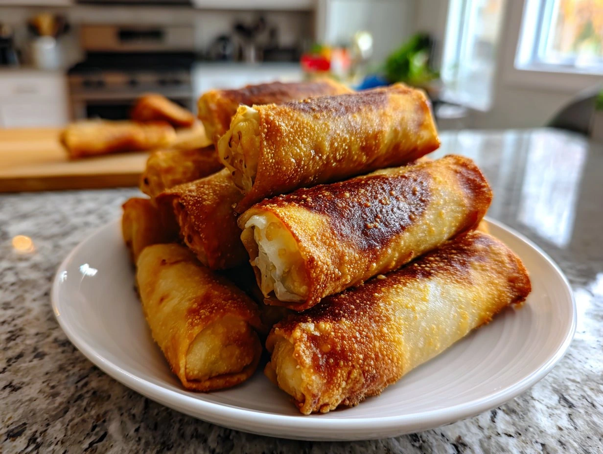Crispy Homemade Egg Rolls