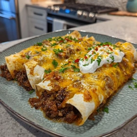 Quick Beef Enchiladas recipe