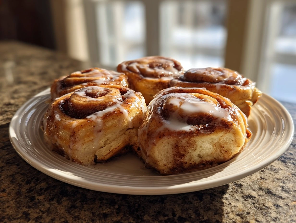 Cinnamon Roll Pancakes