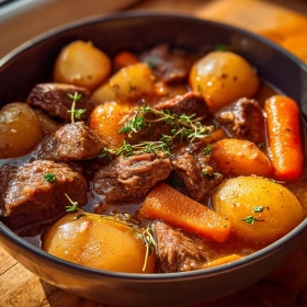 Hearty Rustic Beef Stew recipe