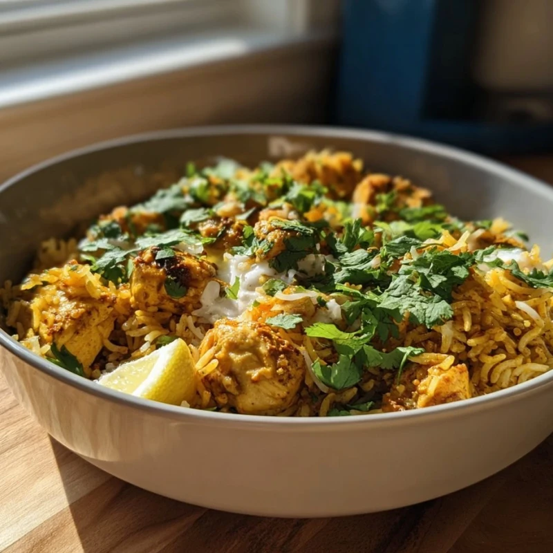 Spiced Chicken Biryani Delight | Sharing My Recipes - Indian Comfort Food