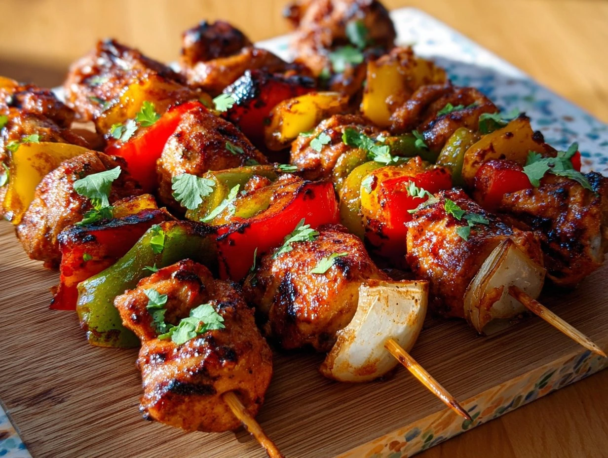 Spicy Grilled Chicken Skewers