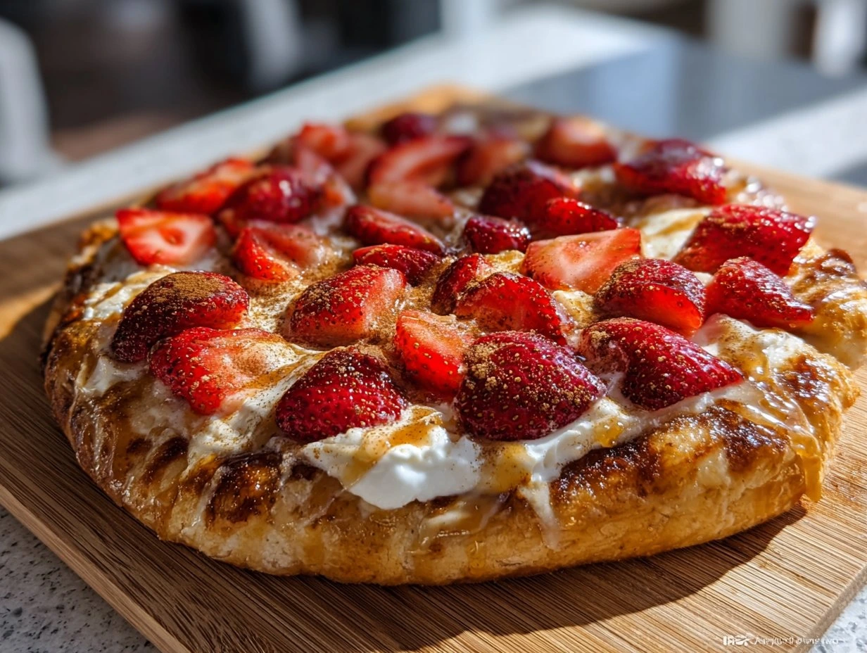 Cinnamon-Sugar Delight Pizza