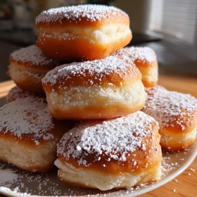 Vanilla French Beignets Delight recipe