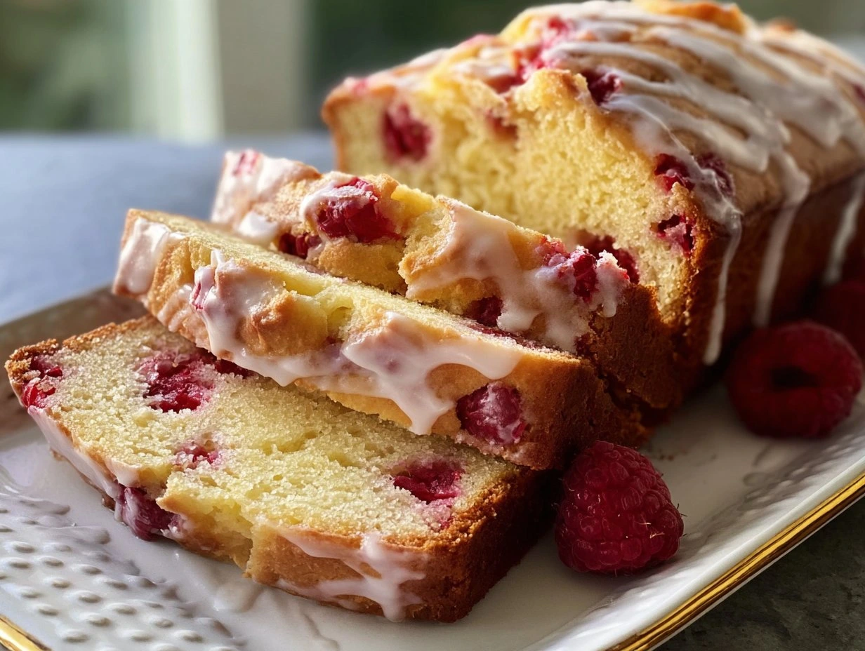 Gluten-Free Raspberry Lemon Loaf