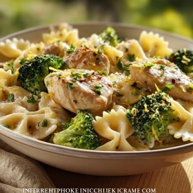 Cowboy Butter Lemon Bowtie Chicken recipe