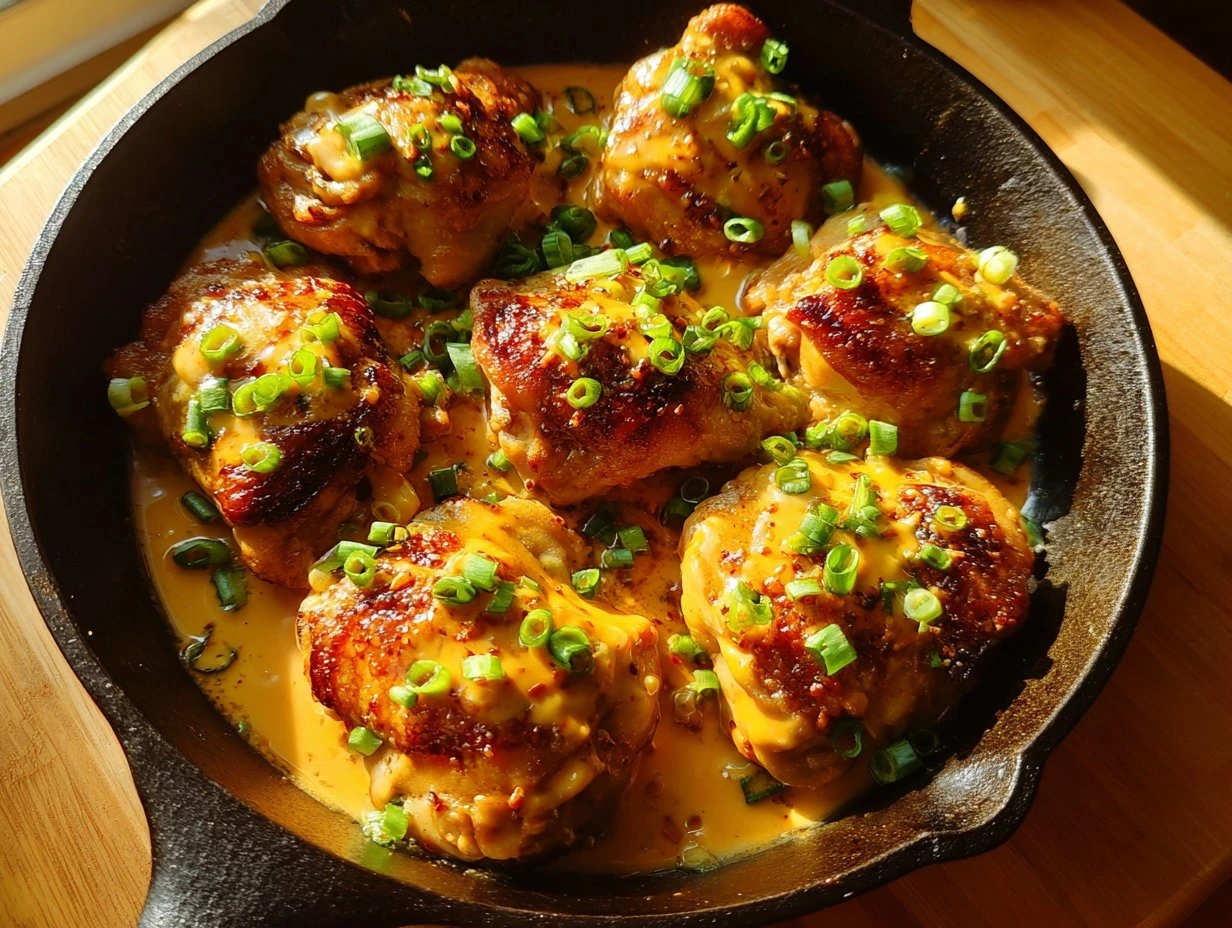Spicy Bang Bang Chicken Thighs