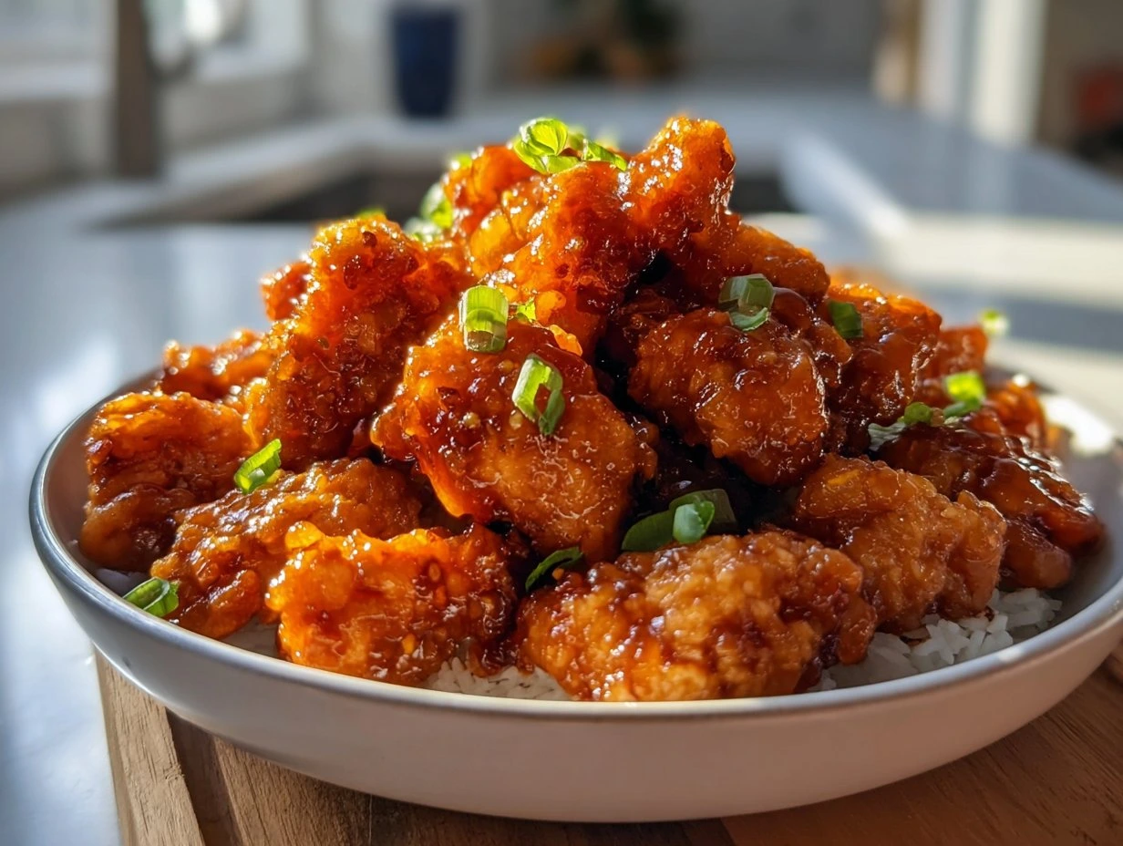 Crispy Orange Chicken Delight