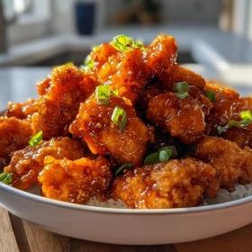 Crispy Orange Chicken Delight recipe