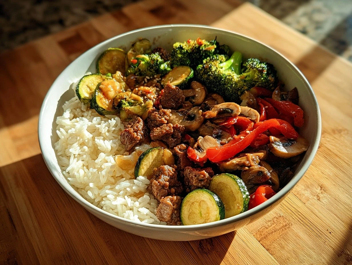 Savory Asian Stir-Fry Bowl