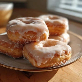 Soft Baked Maple Donut Bars recipe