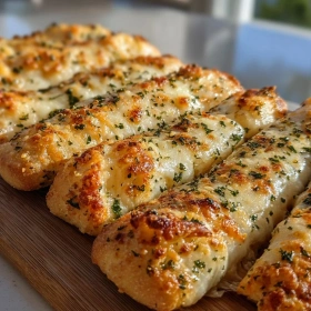 Gluten-Free Garlic Pizza Breadsticks recipe
