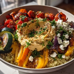 Vibrant Mediterranean Quinoa Bowl recipe