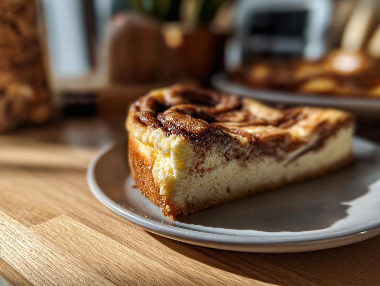 Cinnamon Swirl Cheesecake Delight