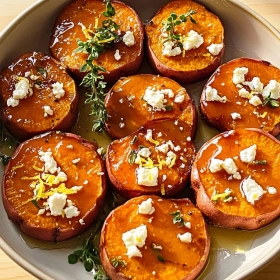 Honey-Glazed Sweet Potato Rounds recipe