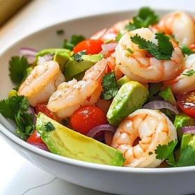 Zesty Shrimp and Avocado Salad recipe