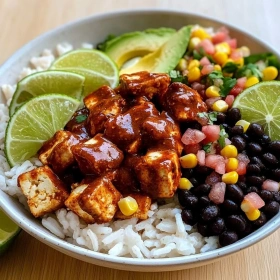 Spicy Chipotle Tofu Bowl recipe