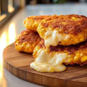 Venezuelan Sweet Corn Cachapas recipe