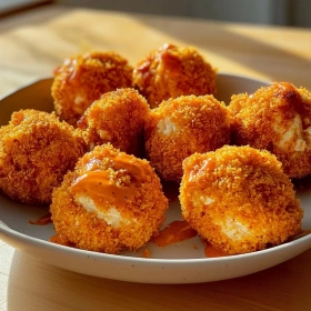 Crispy Buffalo Chicken Bombs recipe