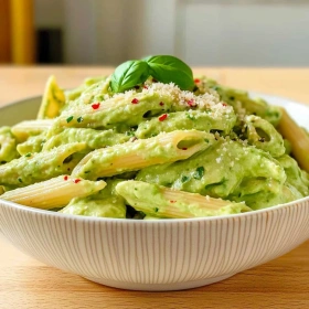 Creamy Avocado Pasta recipe