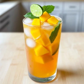 Refreshing Mango Iced Tea recipe