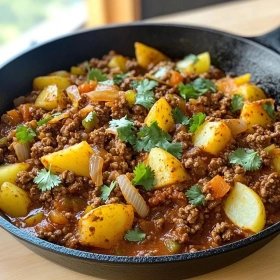 Hearty Mexican Picadillo Skillet recipe
