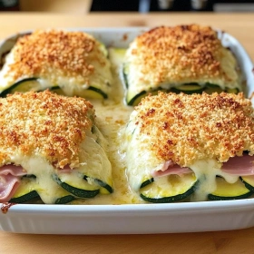 Cordon-Bleu de Courgette Gratiné recipe