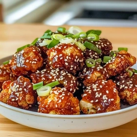 Korean Baked Cauliflower Bites recipe