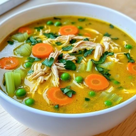 Anti-Inflammatory Turmeric Chicken Soup recipe