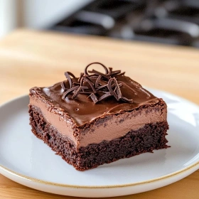 Decadent Chocolate Mousse Brownies recipe